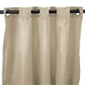 Classic Accessories 54 in. x 84 in. Outdoor Curtain - Solid Linen VE5574